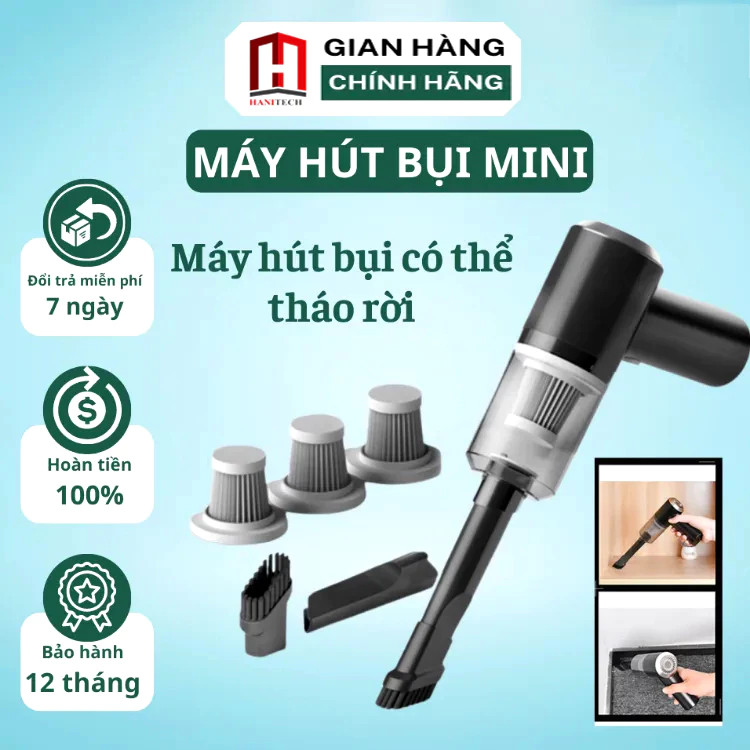 Máy hút bụi cầm tay mini siêu mạnh